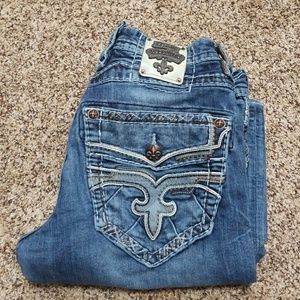 Mens Rock Revival Jeans